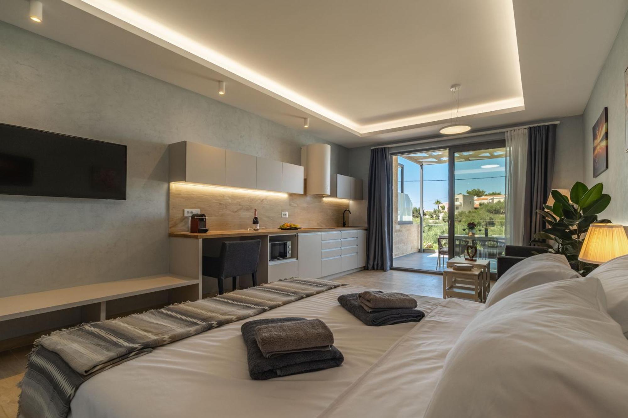 Amour Relax Hotel Almirida Dış mekan fotoğraf